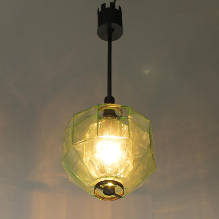 Italian Pendant Lamp by Vinicio Vianello for Vistosi Murano For Sale 6