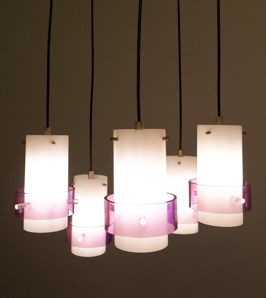 Resin Italian Pendant Lamp For Sale