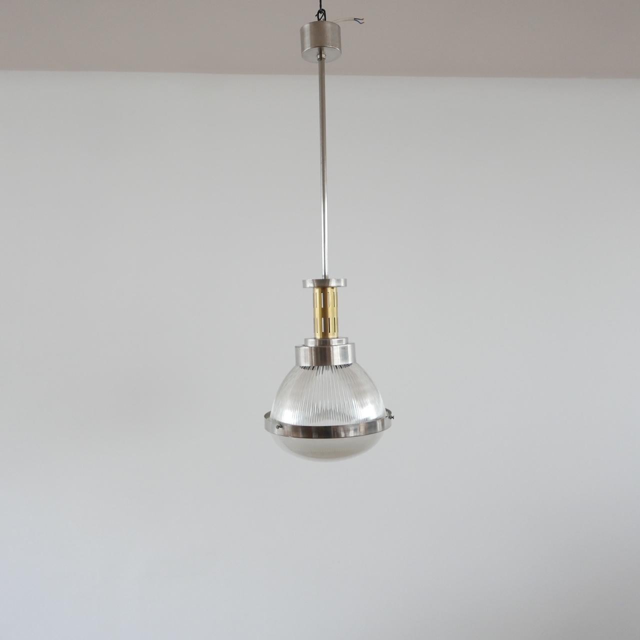 Italian Pendant Light Attributed to Ignazio Gardella For Sale 3