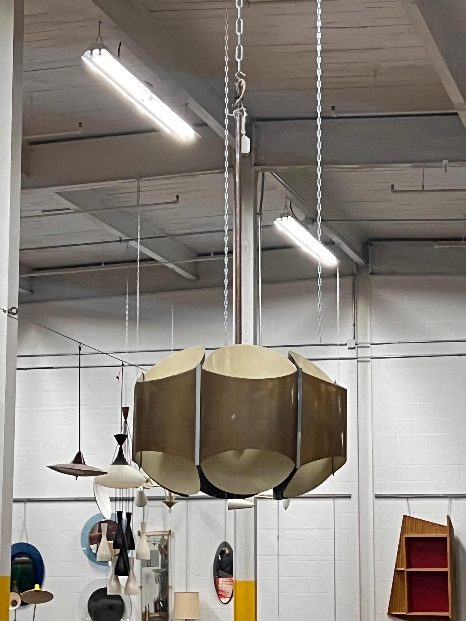 Lampada a sospensione italiana In condizioni buone in vendita a Red Lion, PA