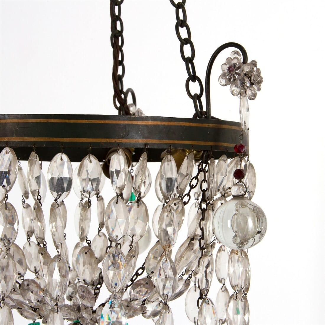 19th Century Italian Pendant Light For Sale