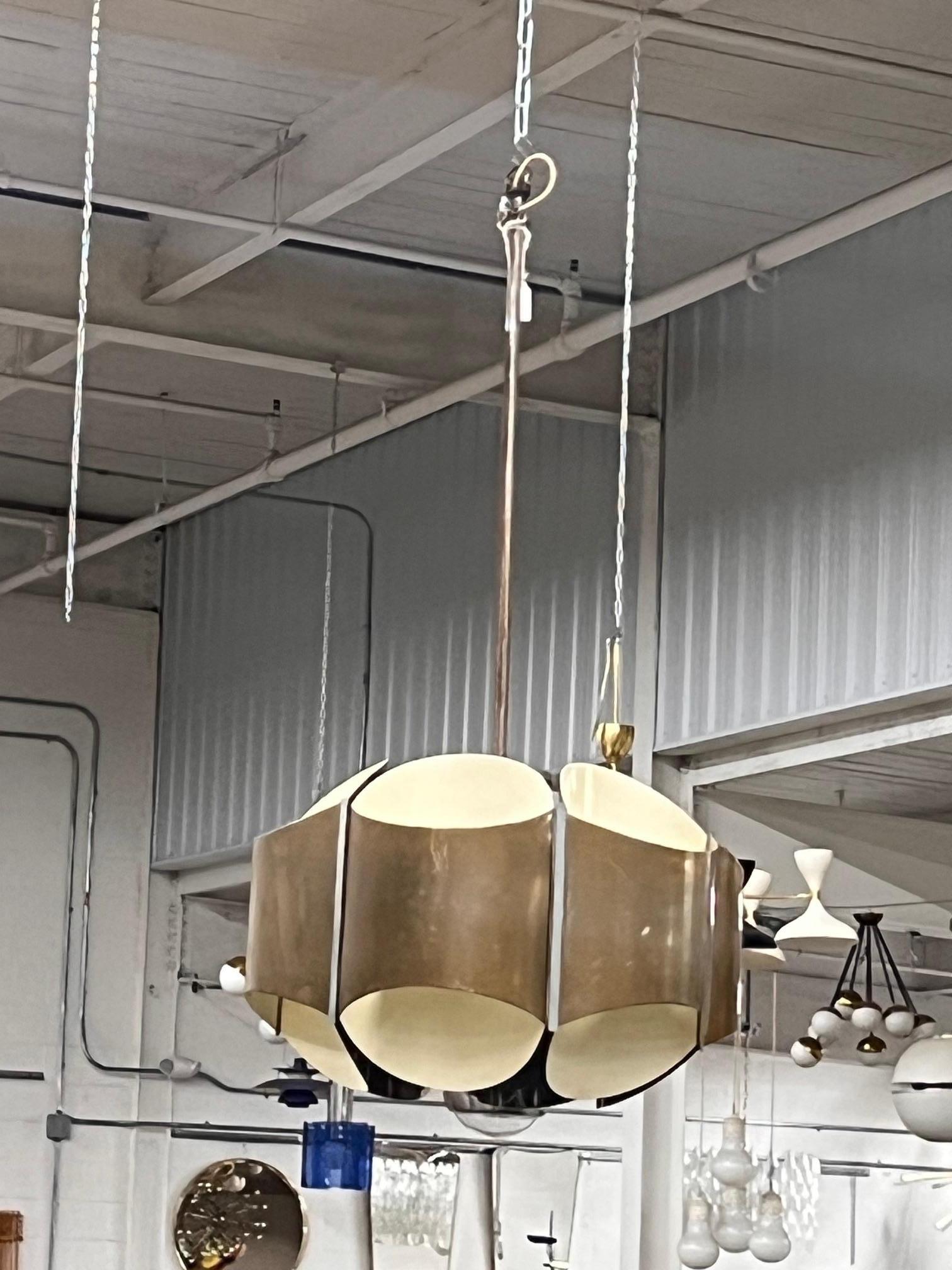 Fine XX secolo Lampada a sospensione italiana in vendita