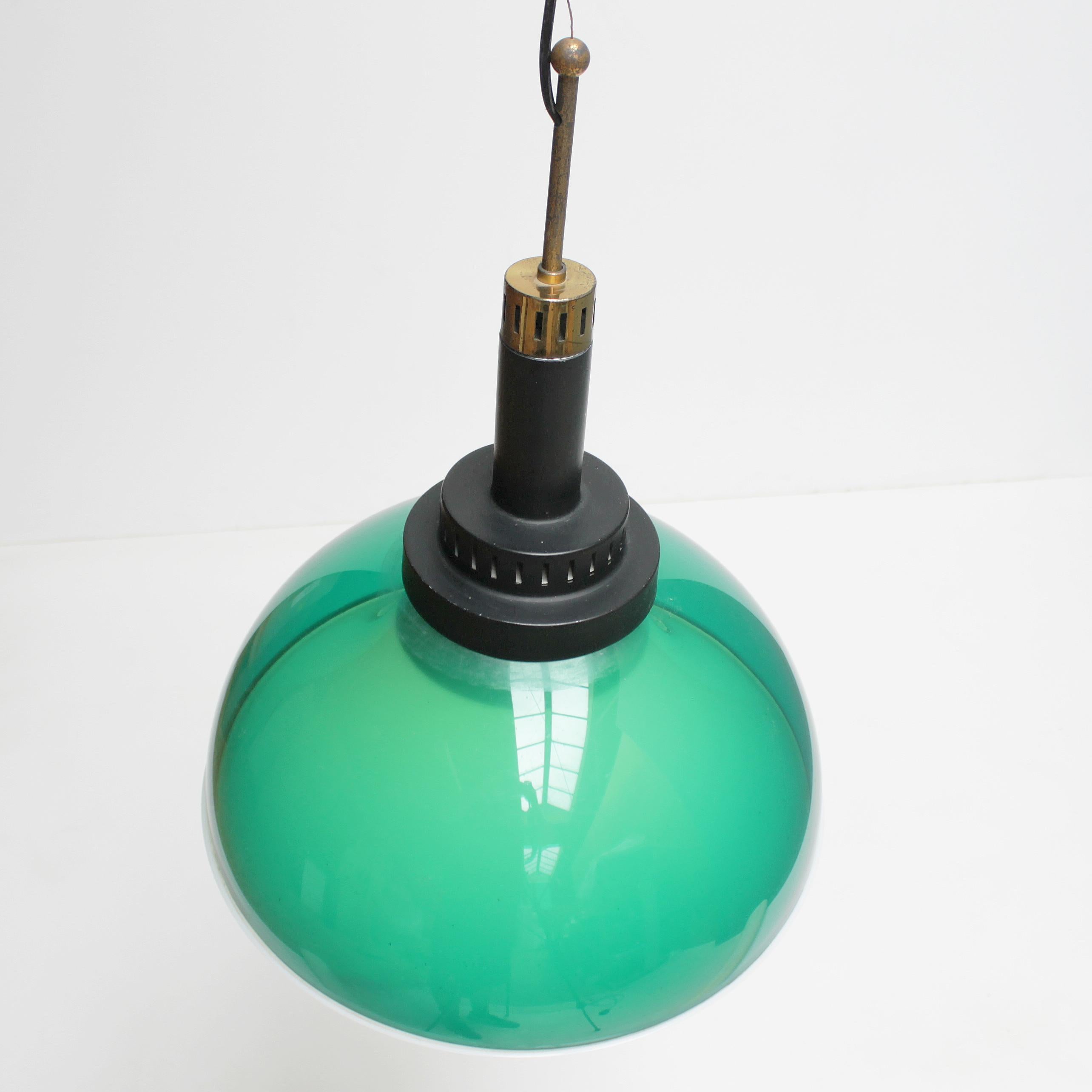 Italian Perspex Lamp by Stilux, 1950 For Sale 11