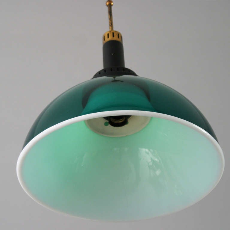 Italian Perspex Lamp by Stilux, 1950 For Sale 3