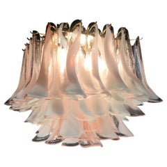 Italian Petals Chandelier Ceiling Light, Murano