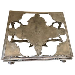 Italian Pewter Book Stand by Match