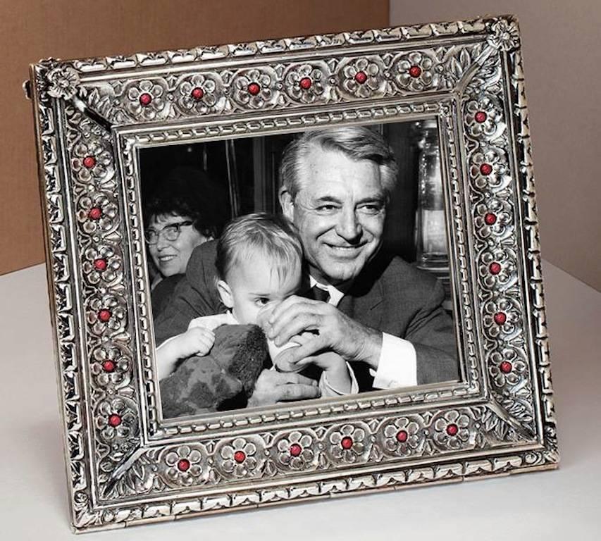 Marco de Fotos Italiano en Plata a la Cera Perdida , Coral Armonía en venta 3