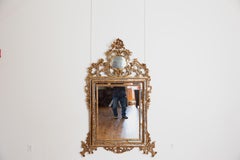 Italian, Piemontese, Carved Giltwood Mirror, mid 18th century