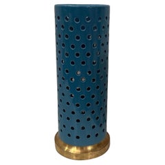 Italian Pierced Porcelain Lamp Italian Pierced Porcelain Lamp