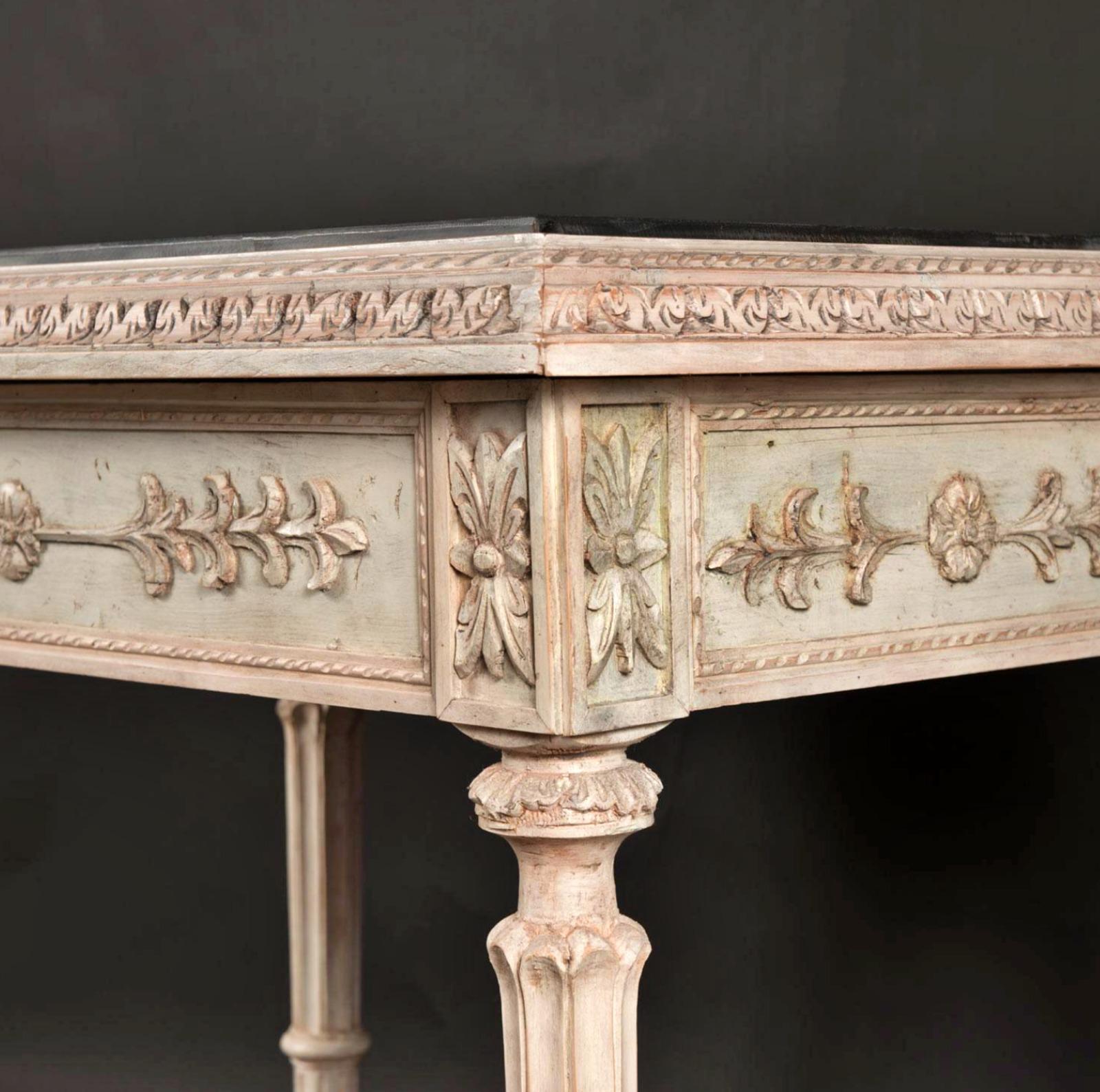 Baroque Italian Pietra Dura Table, 19th Century For Sale