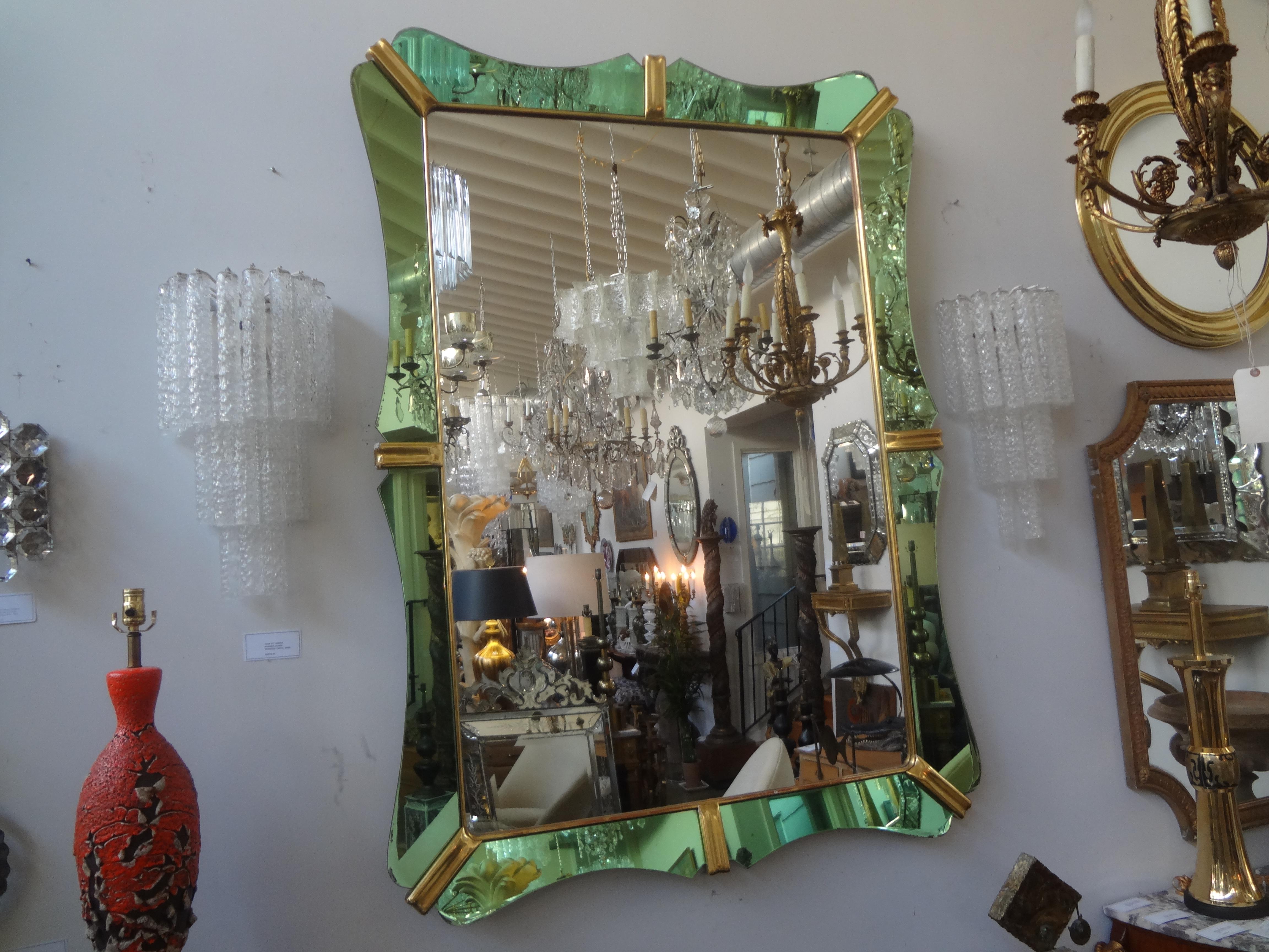 Mid-20th Century Italian Pietro Chiesa for Fontana Arte Attributed Mirror