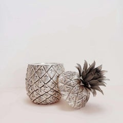 Italian pineapple ice bucket by Mauro Manetti for Fonderia D'arte Firenze - 1970