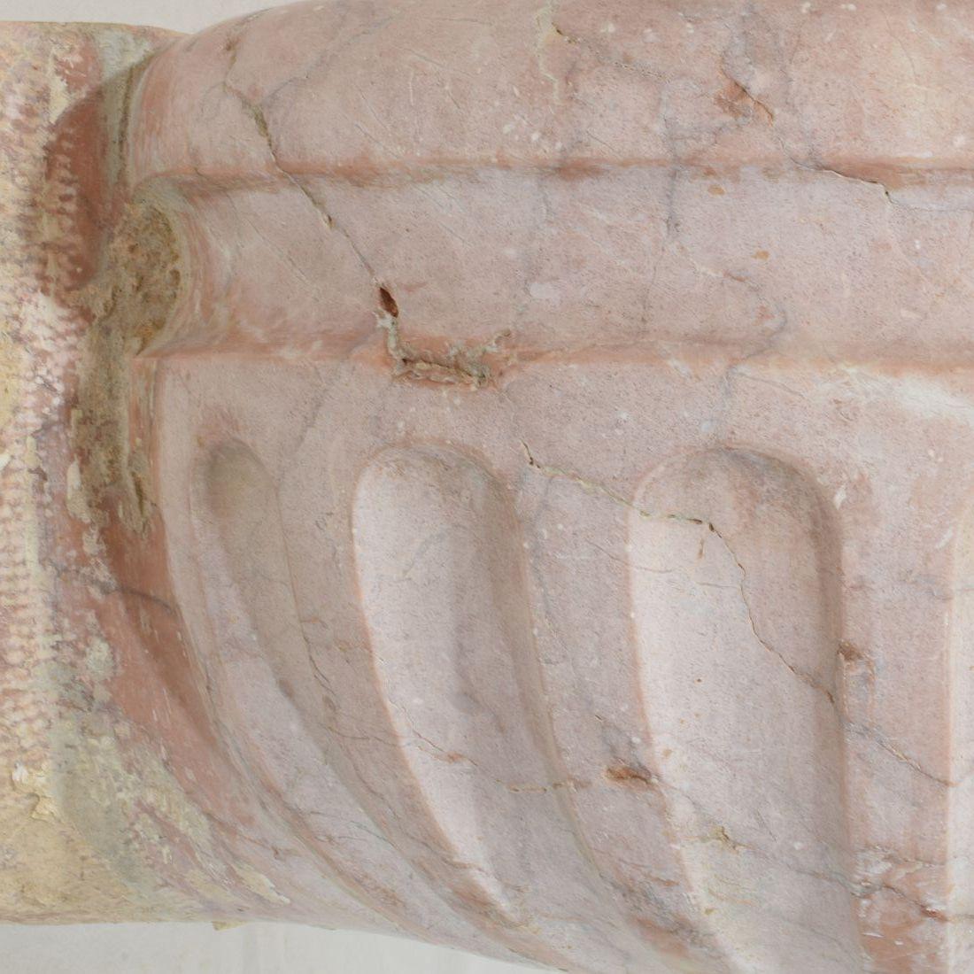Italian Pink Marble 18th/19th Century Water Basin or Sink 9