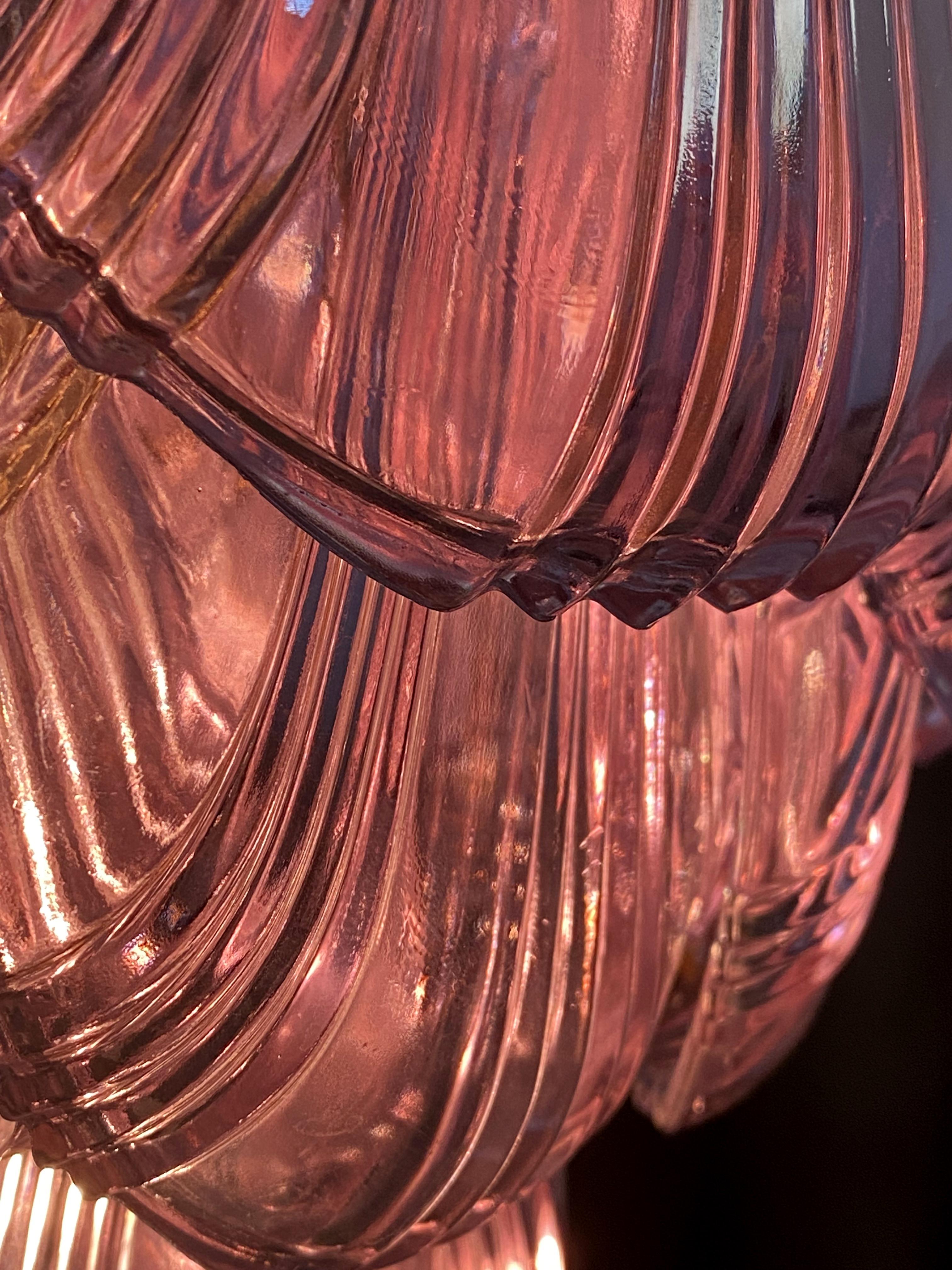 Araña italiana de concha rosa, Murano en venta 7