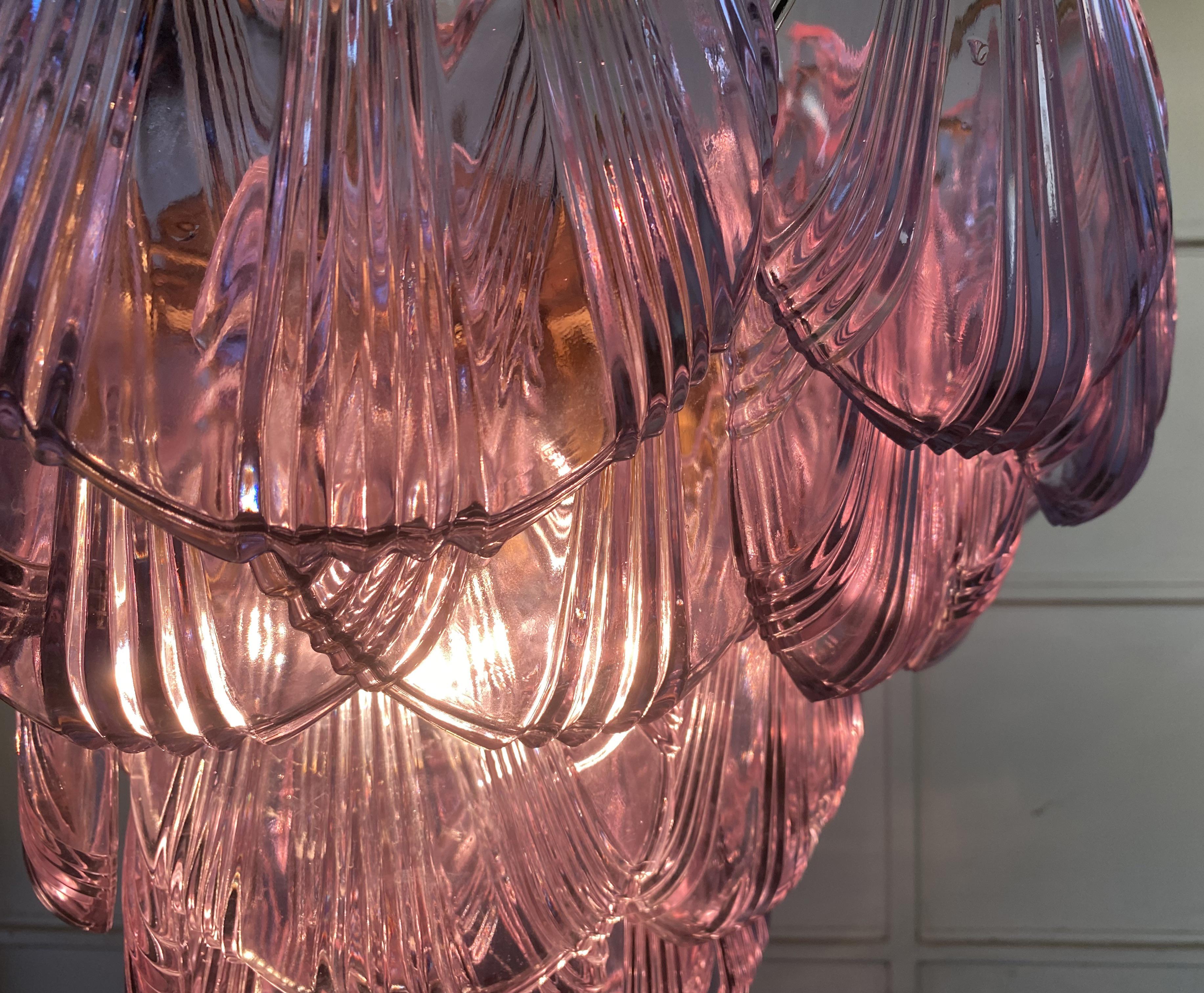 Araña italiana de concha rosa, Murano en venta 13