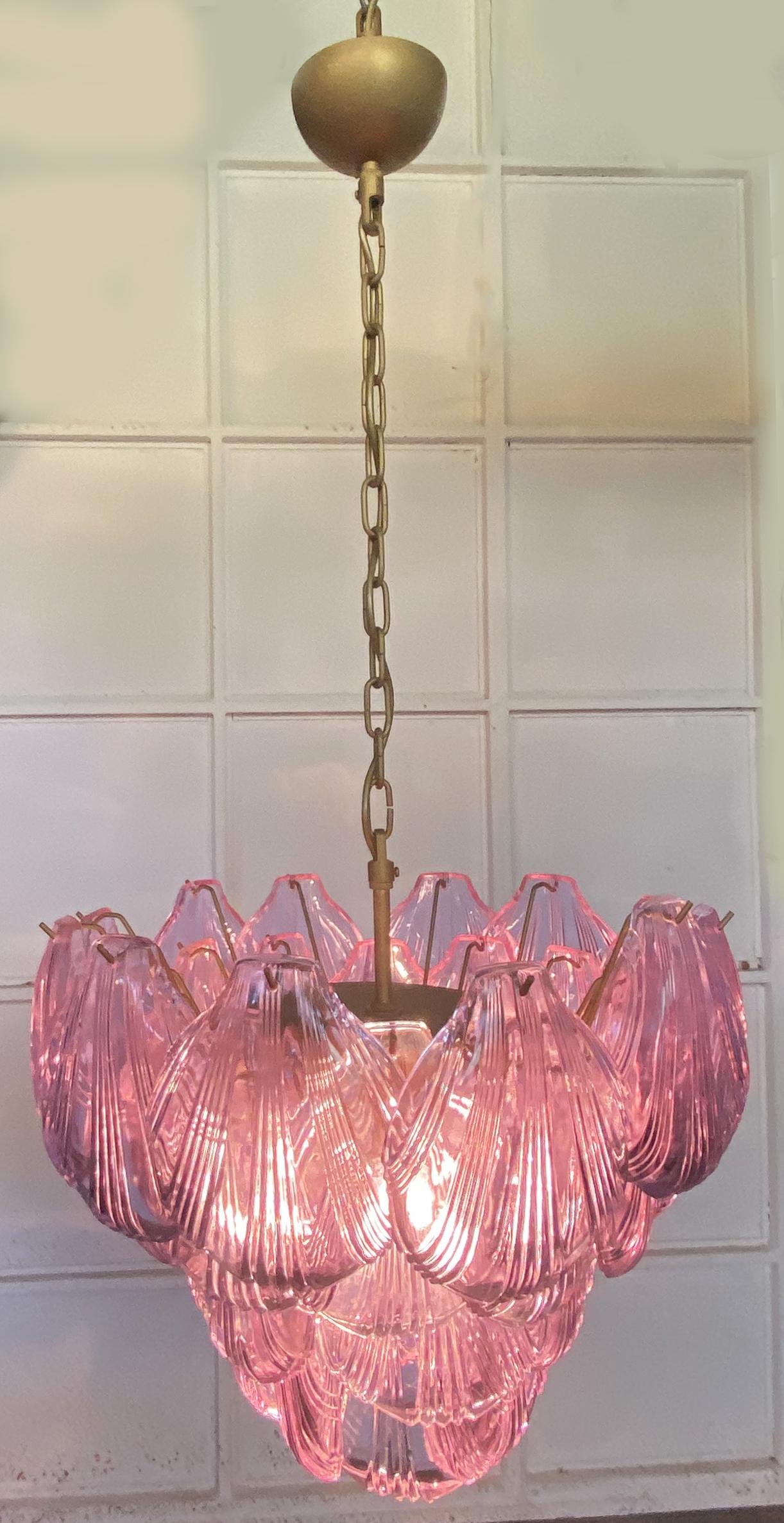 Araña italiana de concha rosa, Murano en venta 1
