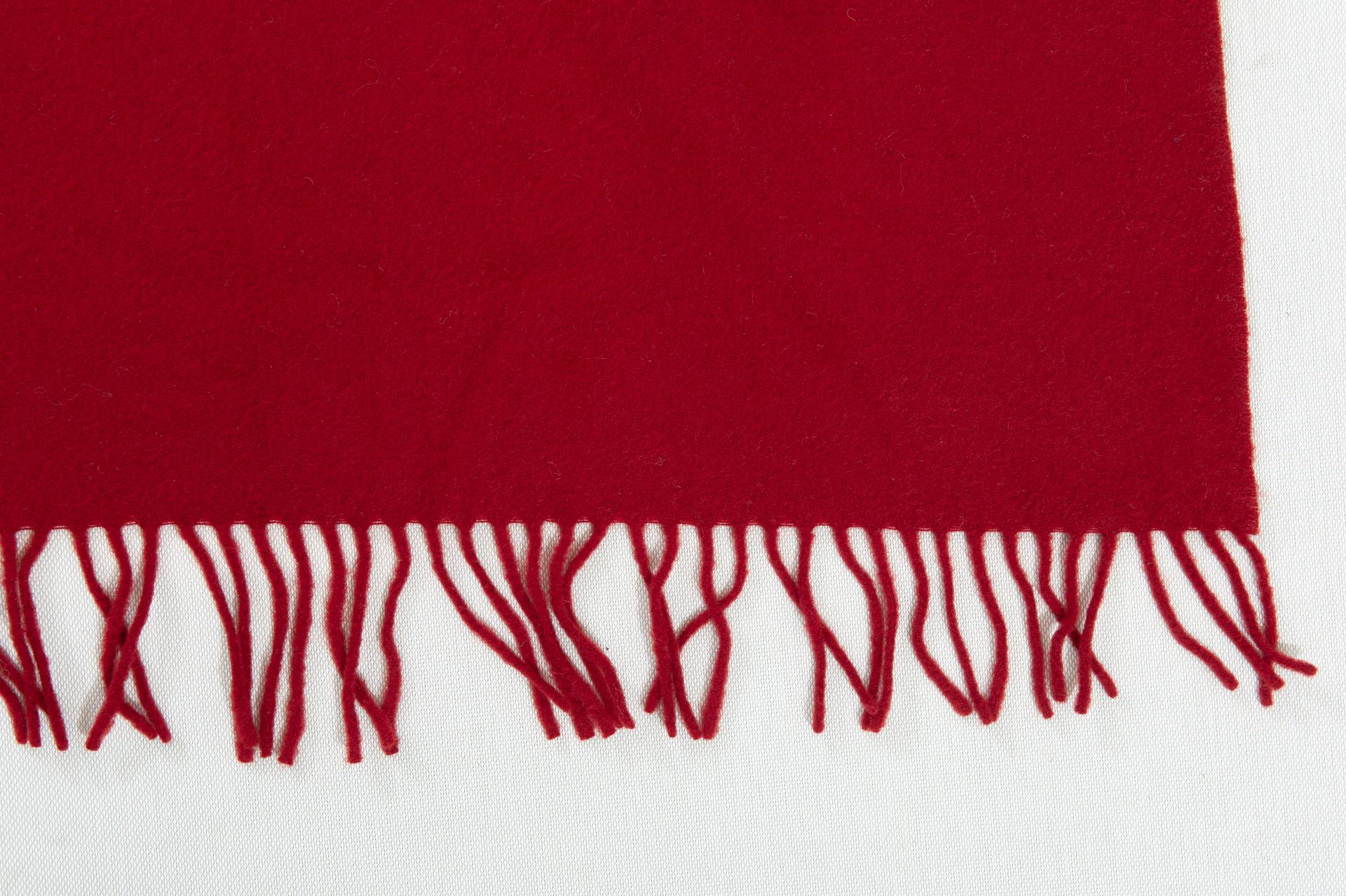 Italian Plaid in Wool with Silk Scarf Applied 4