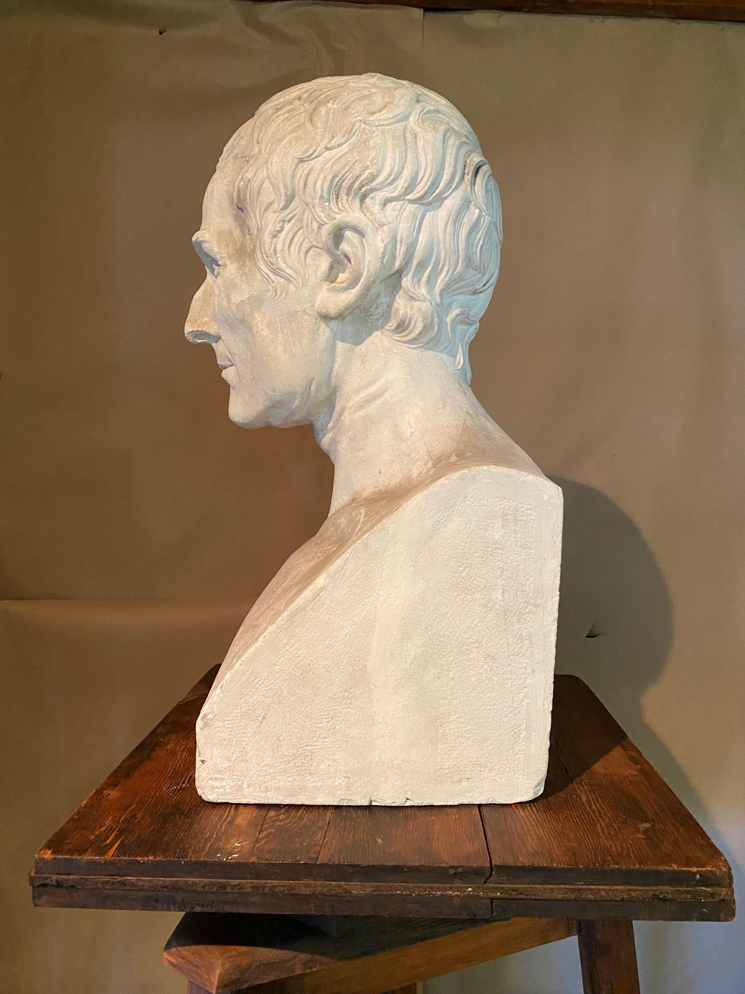 Italian Plaster Bust of Cesar 5
