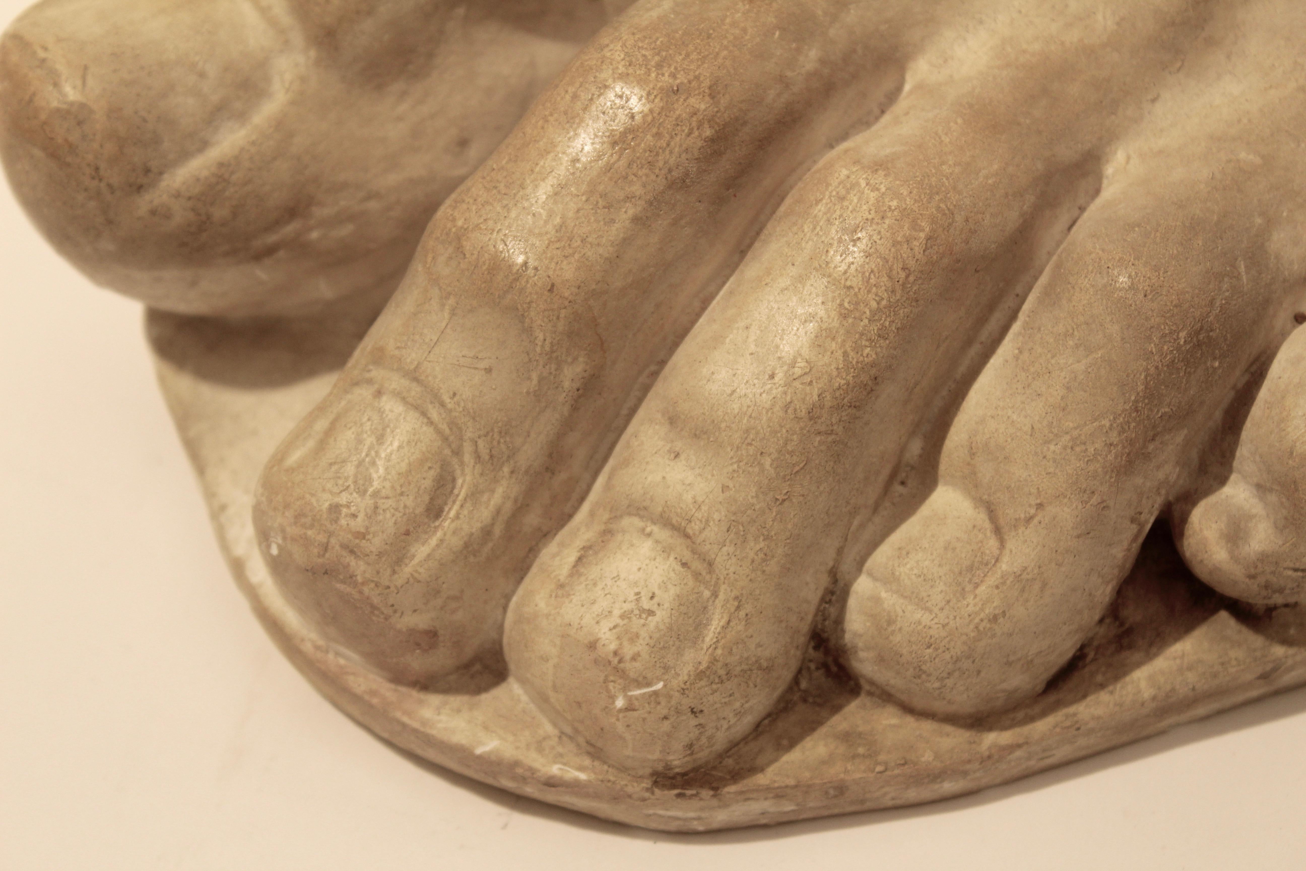 plaster foot