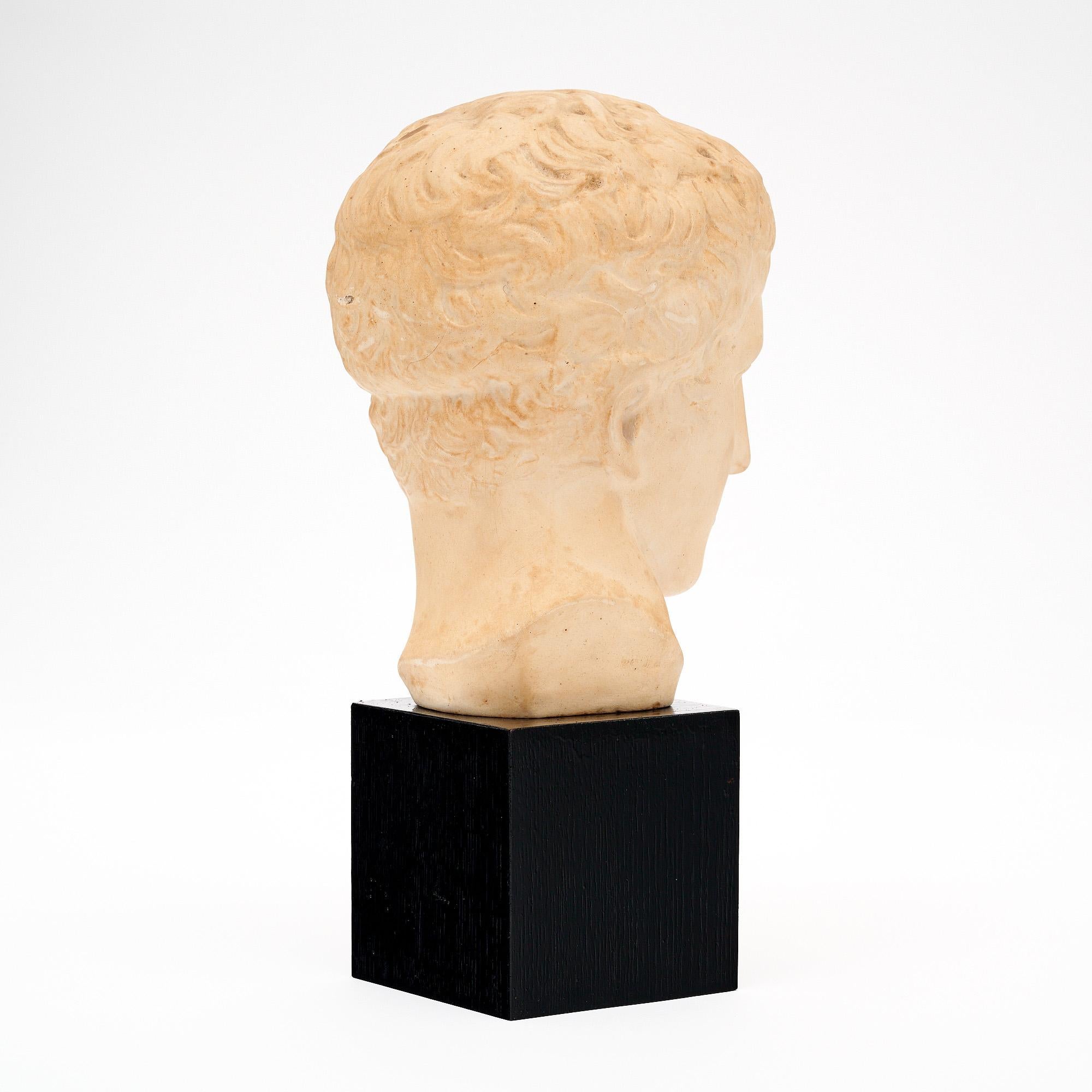 Plâtre Buste italien en plâtre à l'origine par Polykleitos en vente