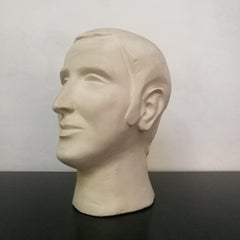 Italian Plaster Sculpture Representing a Boy, Milan, 1970s