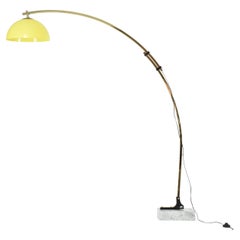 Italian Plexiglas 
Chrome Floor Lamp by Goffredo Reggiani, 1970s