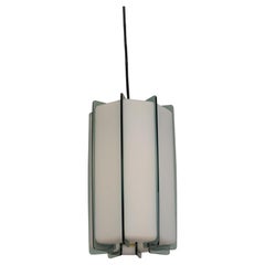 Italian Plexiglass Pendant Lamp, 1970s
