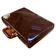 Italian Plexiglass Suitcase 80s