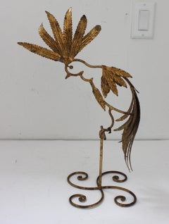 Italian Plumed Bird Figure