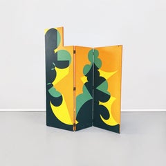 Italian Plywood Balla Partition by Giacomo Balla for Gavina, 1910s