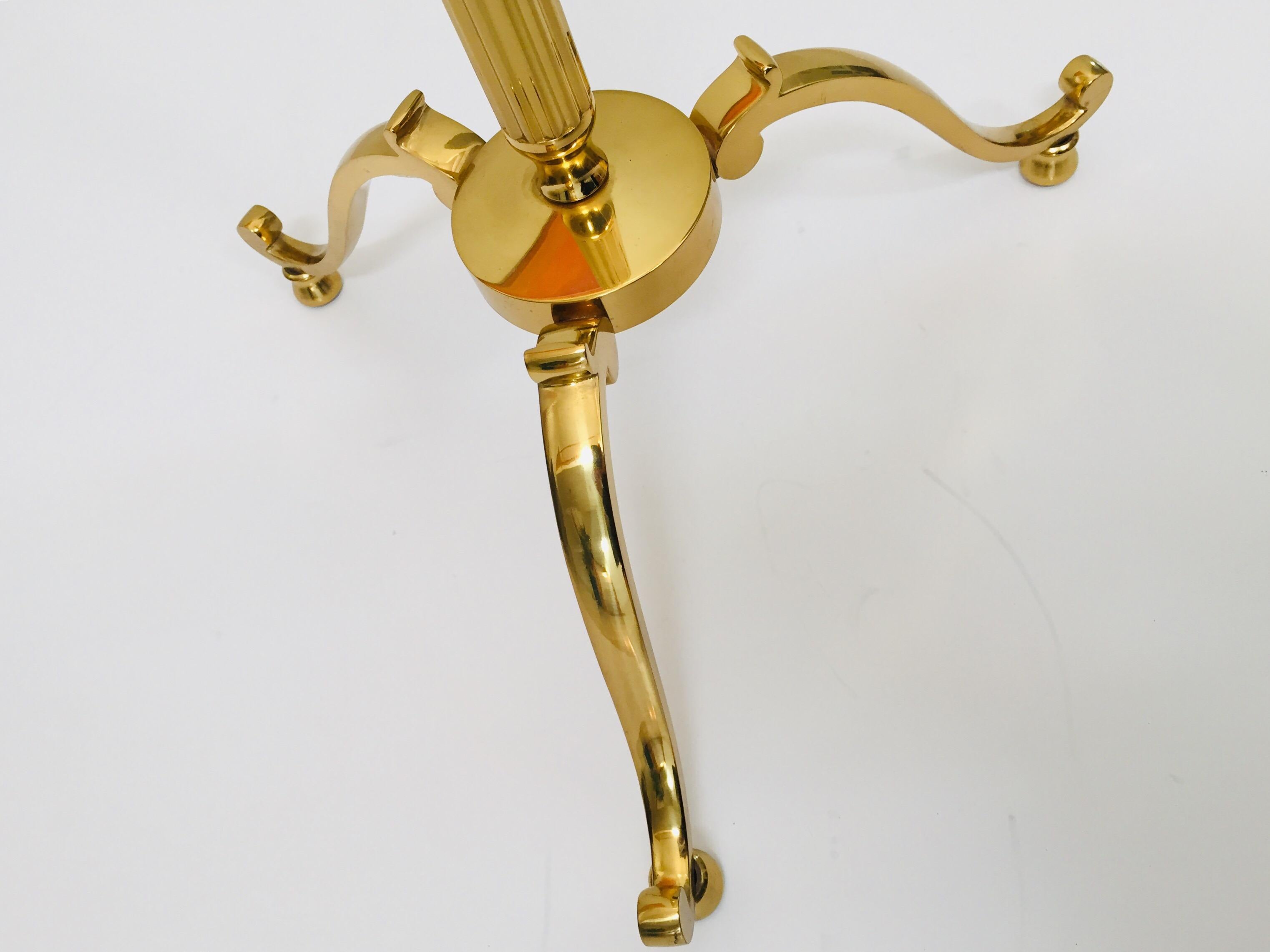 Post Modern Polished Brass Valet Stand, Italy 1970 For Sale 9