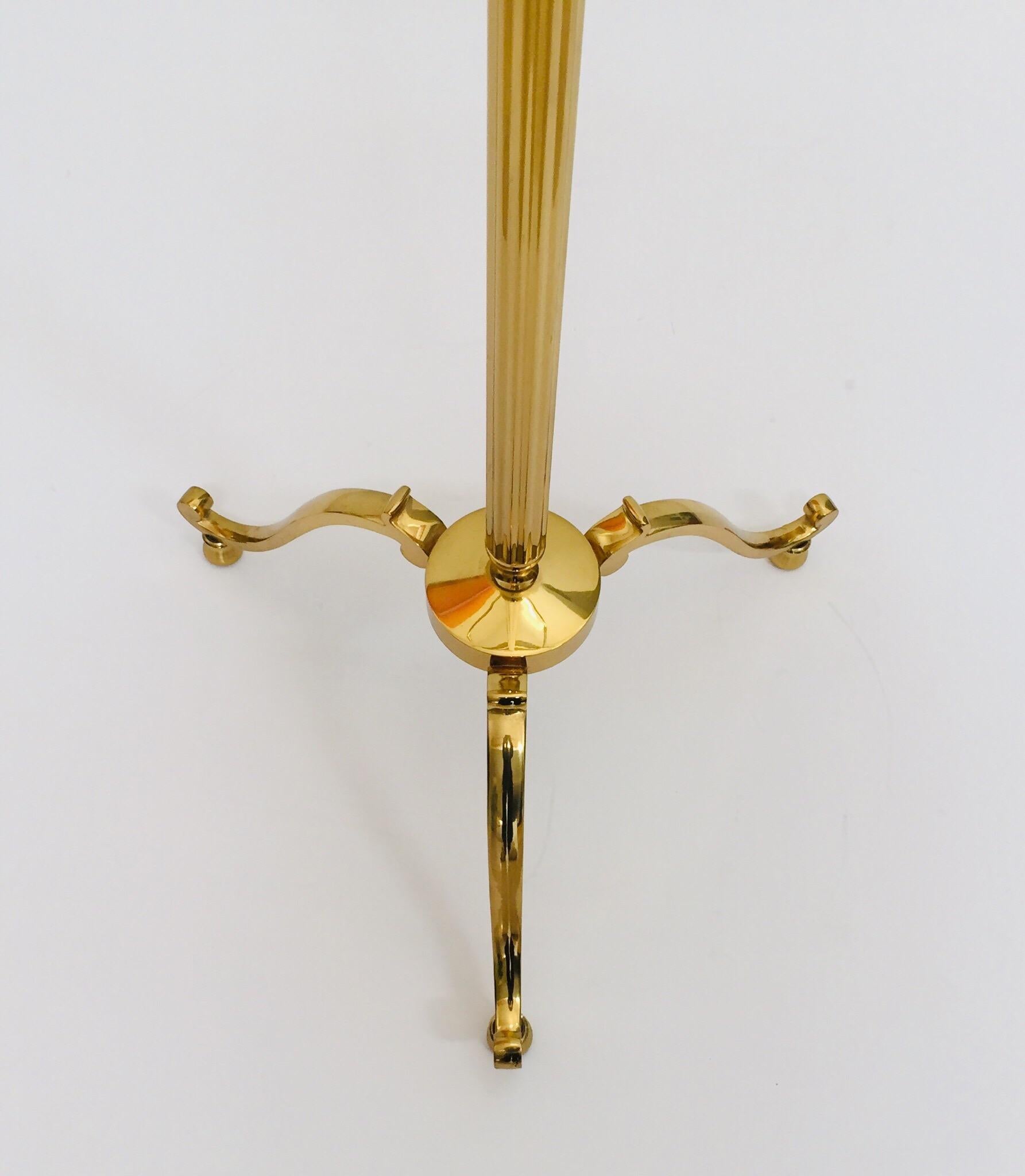 Post Modern Polished Brass Valet Stand, Italy 1970 For Sale 12