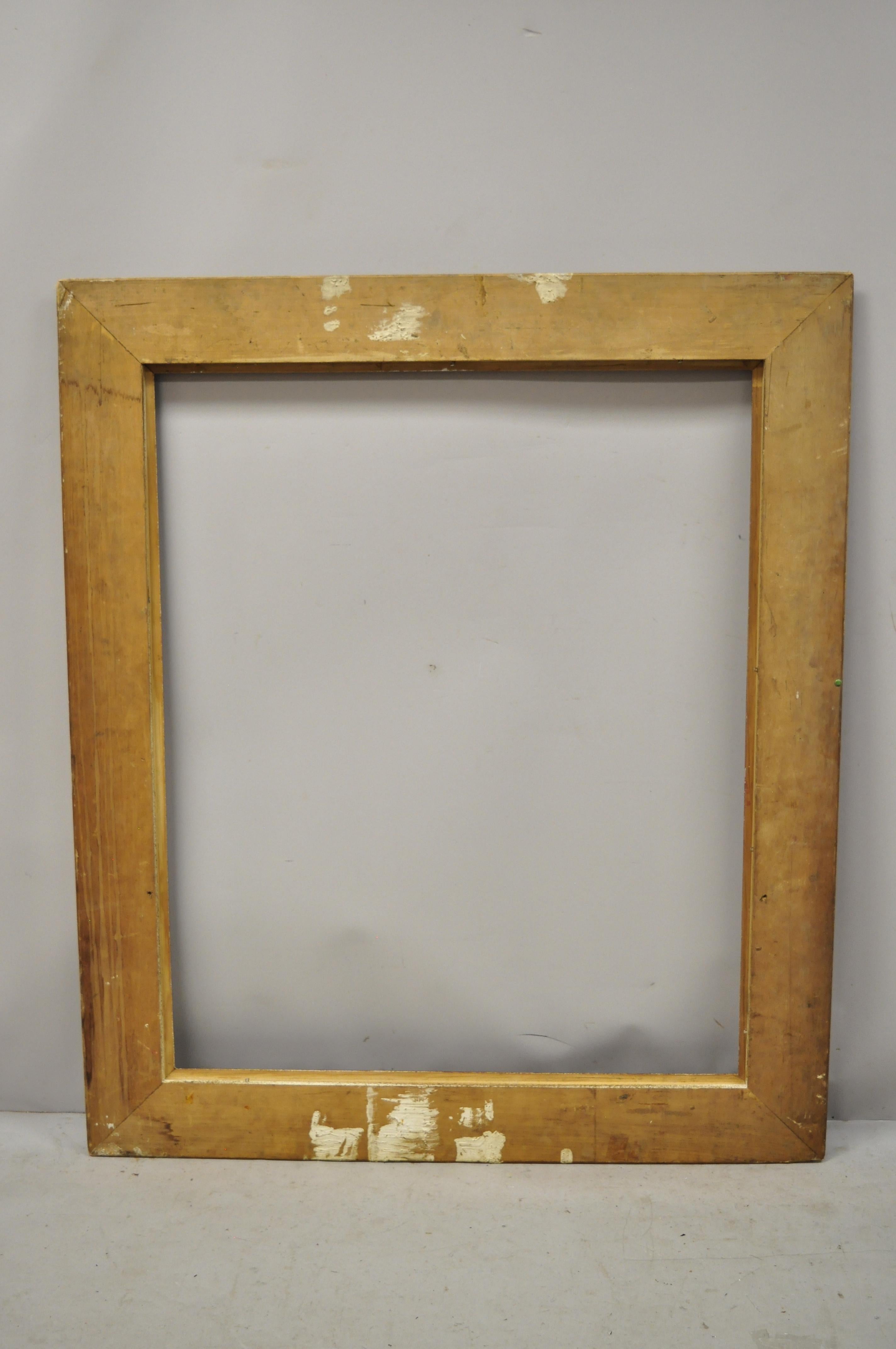 Italian Polychrome Parcel Gilt Carved Wood Florentine Painting Frame For Sale 6