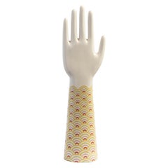 Anatomica, Porcelain Hand with Scales Decoration by Vito Nesta