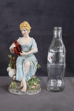 Italian Porcelain Biscuit Hand Painted