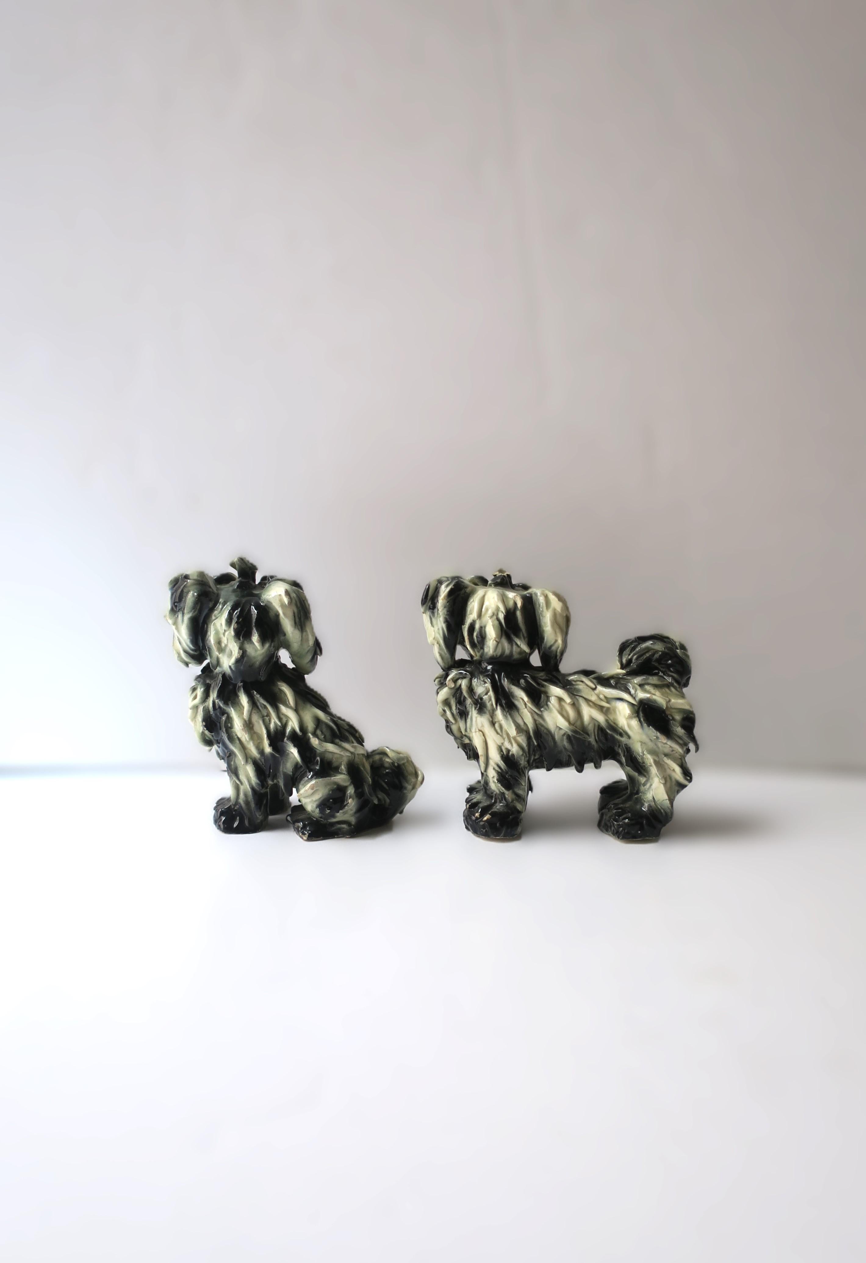 Esculturas de porcelana italiana para perros en venta 2