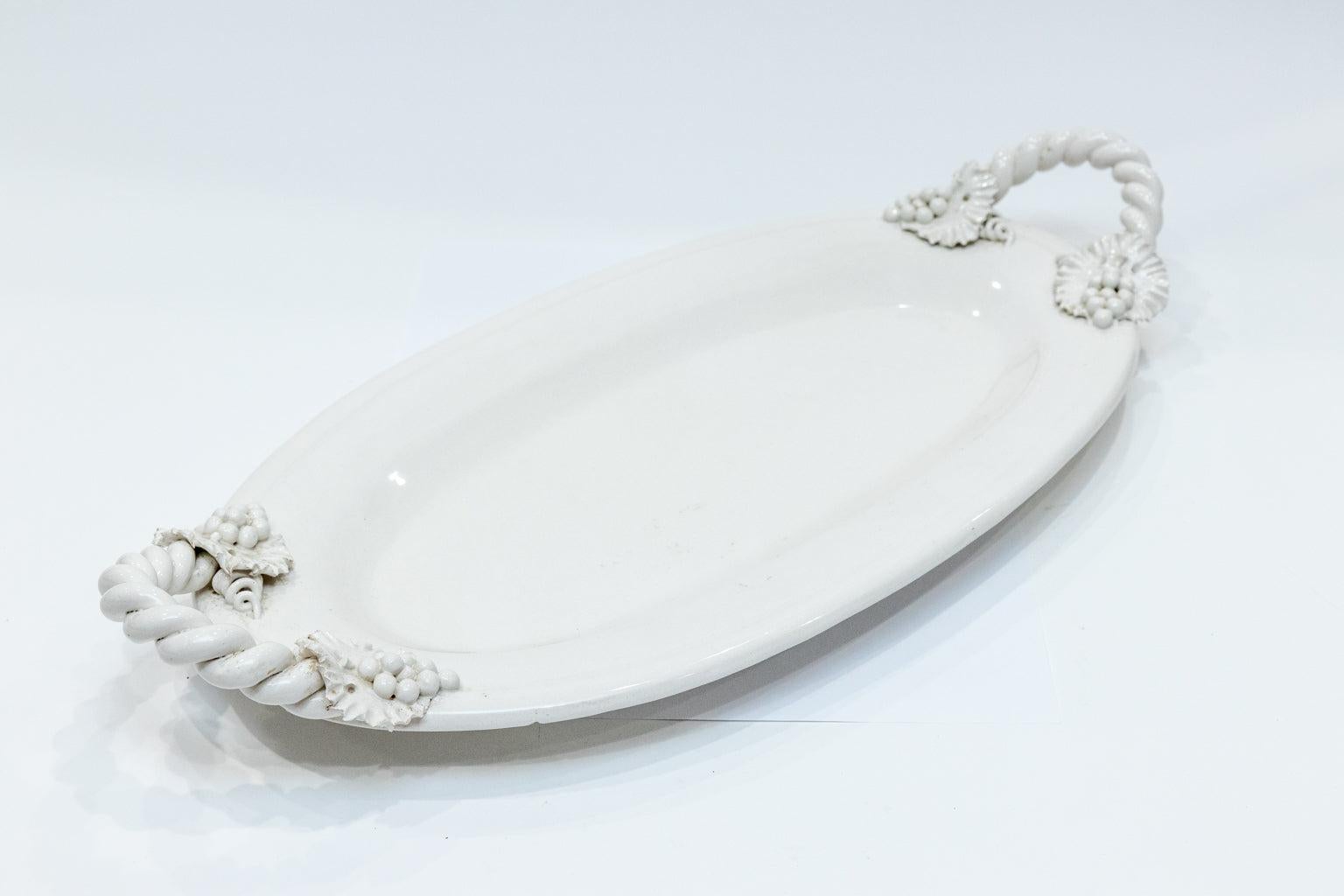 Italian Porcelain Platter For Sale 2