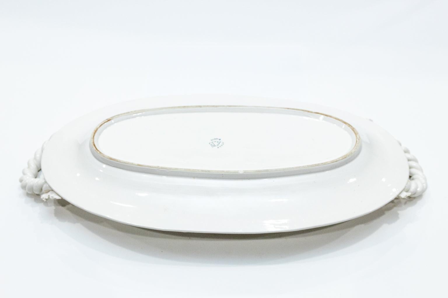 Italian Porcelain Platter For Sale 4