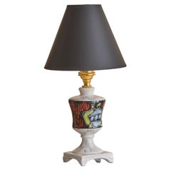 Lampada da tavolo in porcellana italiana, anni '60 - 2 disponibili
