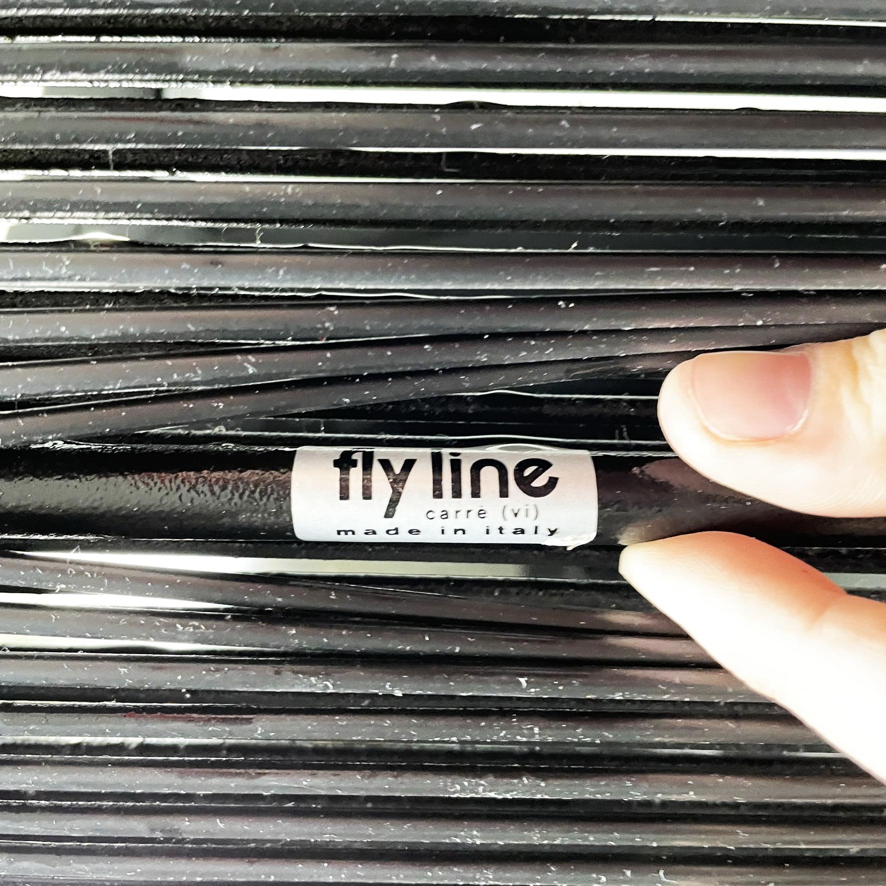 Panca postmoderna italiana in Wood, metallo e plastica di Nanni Fly Line, anni '90 in vendita 1