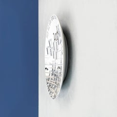 Italian Post-Modern Ceramic Wall Calendar Plate 2014 by Fornasetti, 2014