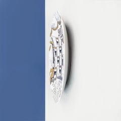 Italian Post-Modern Ceramic Wall Calendar Plate 2017 by Fornasetti, 2017