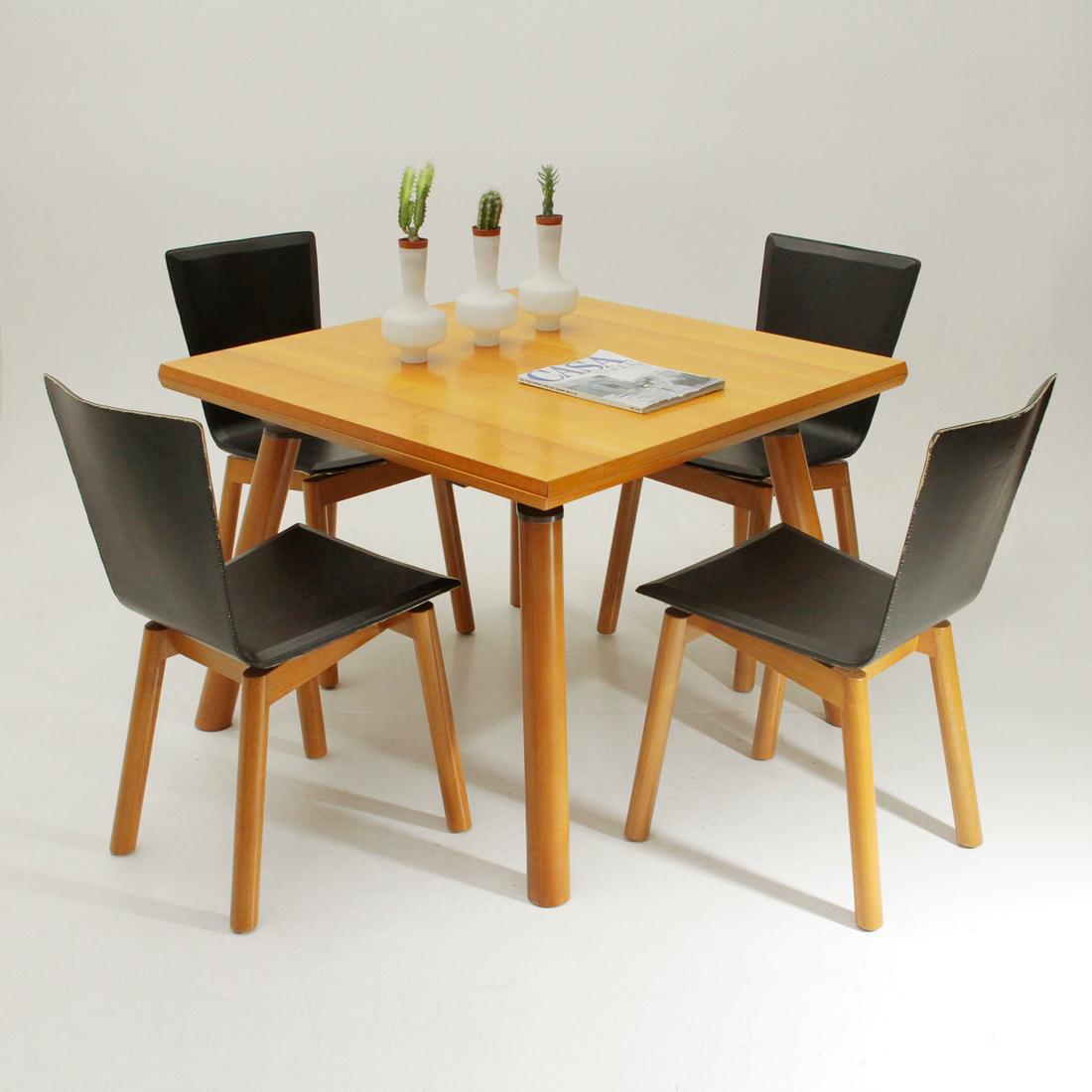 Italian Post Modern Extensible Dining Table, 1980s 7