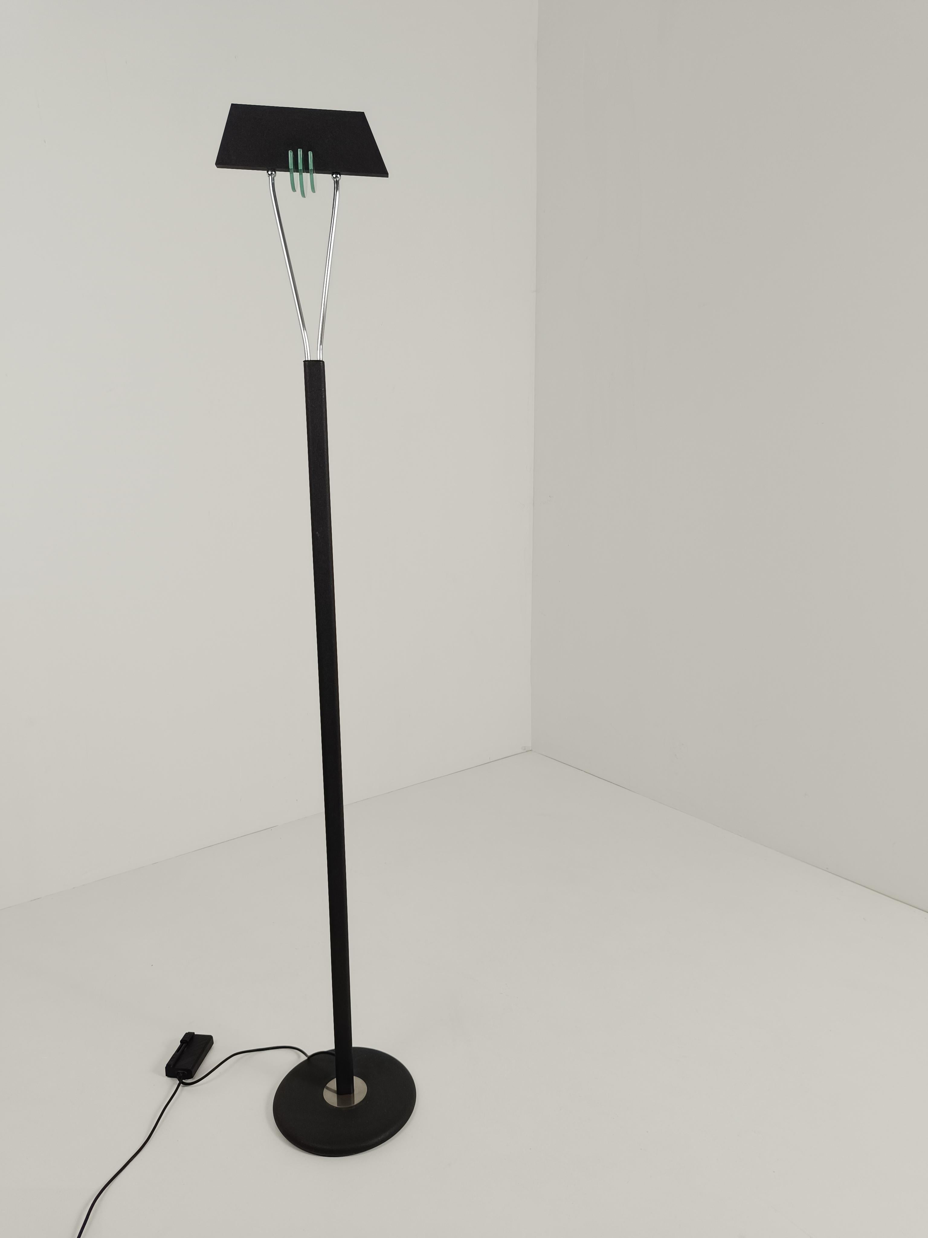Lampadaire italien post-moderne dans le style de Fontana Arte, années 80/90 en vente 4