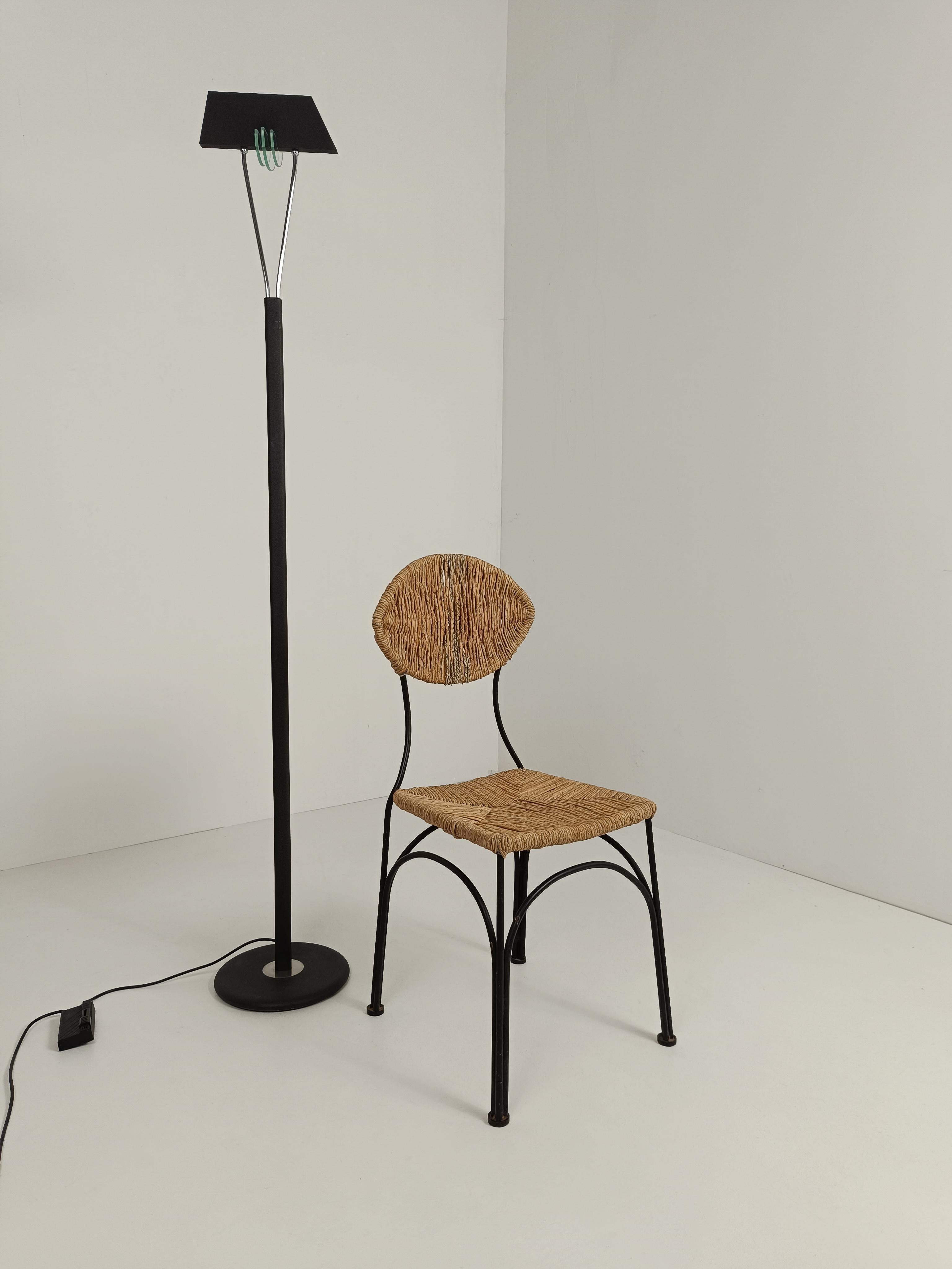 Lampadaire italien post-moderne dans le style de Fontana Arte, années 80/90 en vente 5