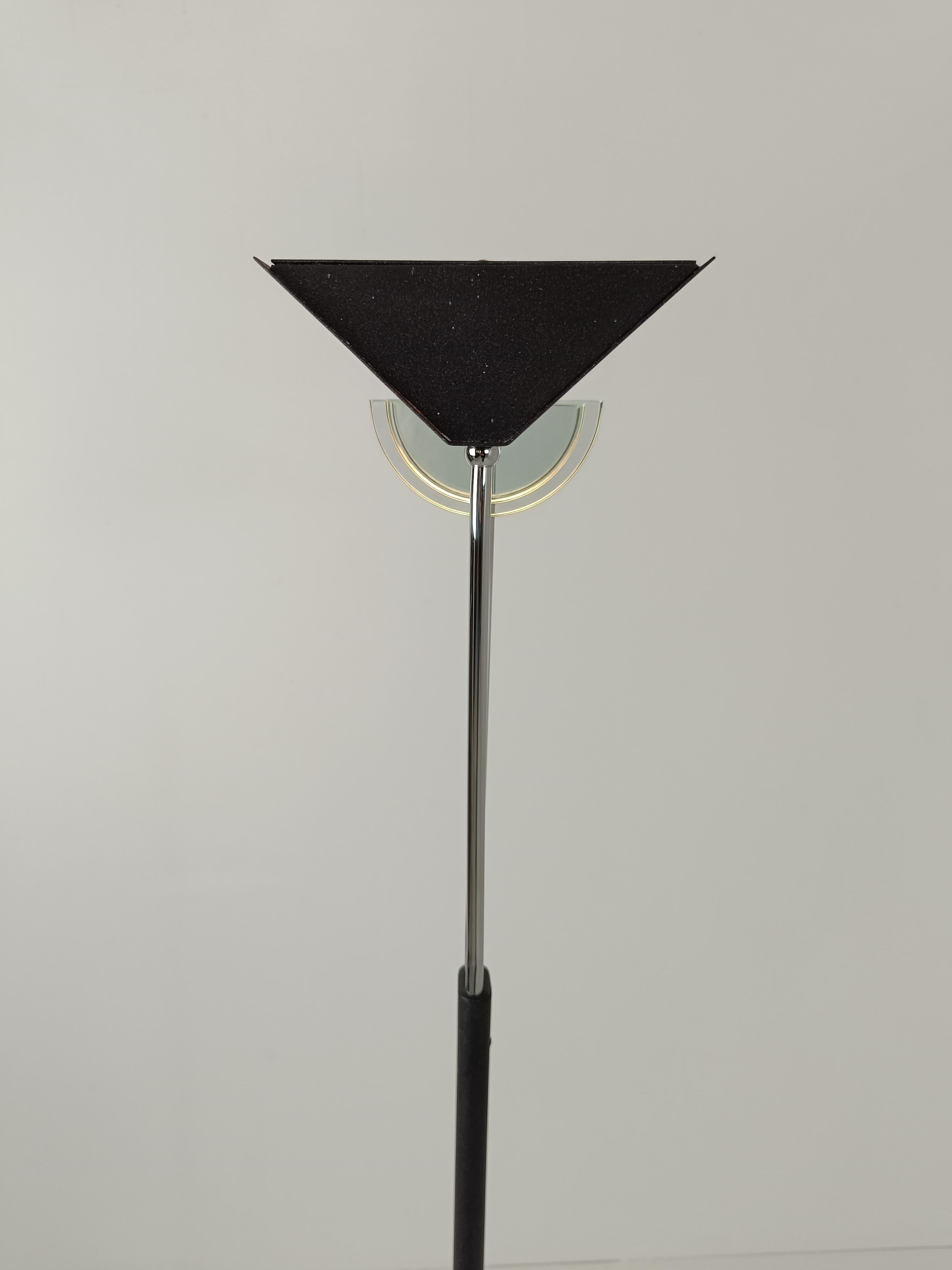 Italian Post modern Floor Lamp in the Style of Fontana Arte, 80s / 90s  For Sale 11