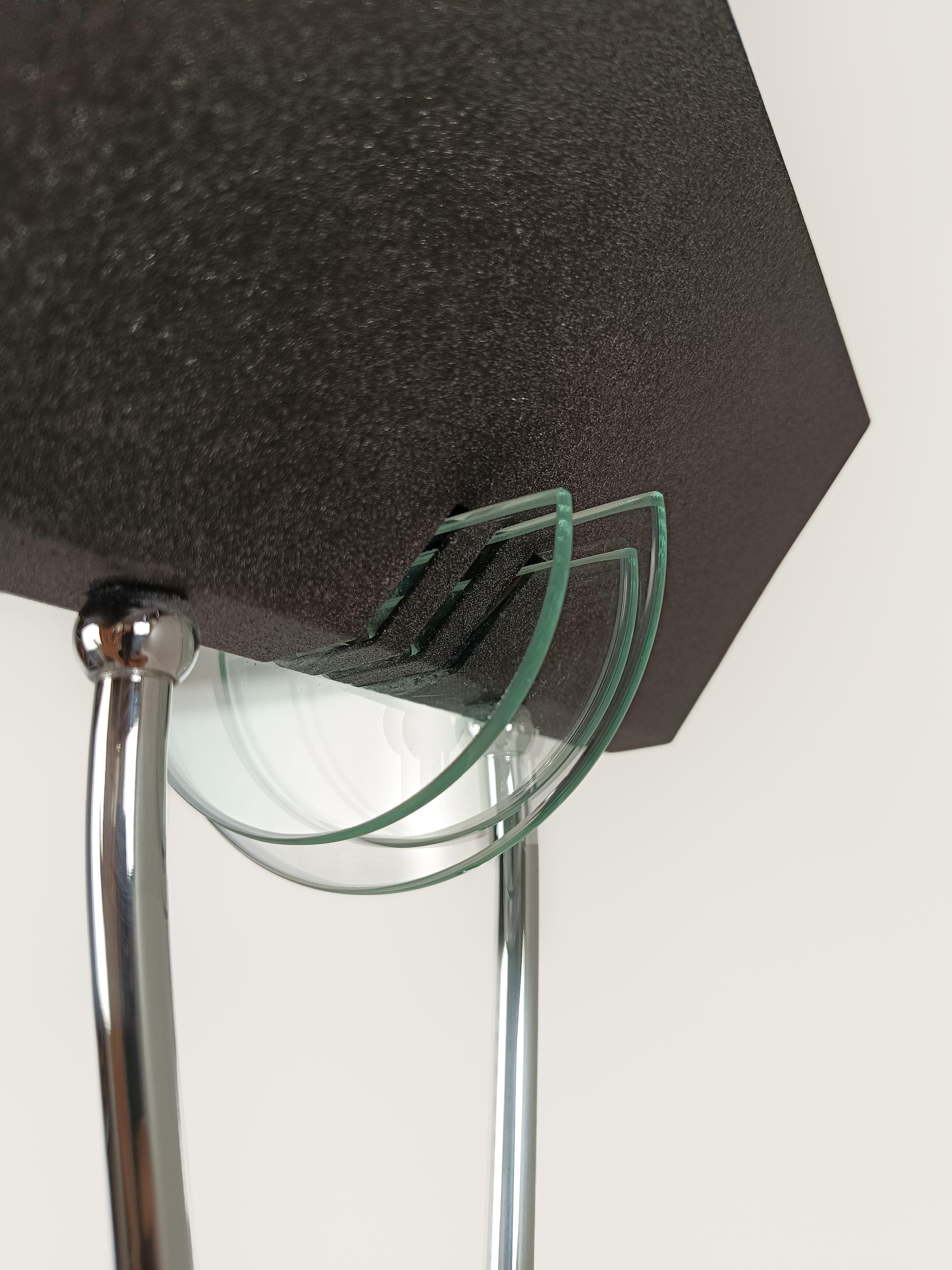Lampadaire italien post-moderne dans le style de Fontana Arte, années 80/90 en vente 12
