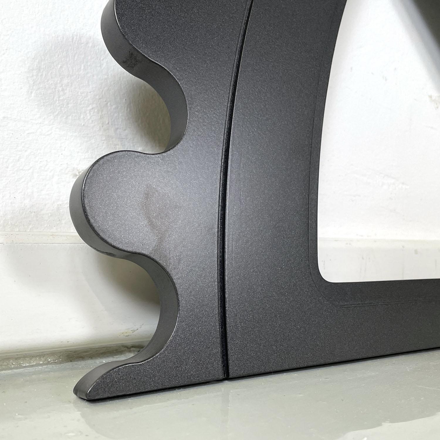 Italian post-modern glitter grey triangular mechanism shaped prop, 2020s For Sale 5