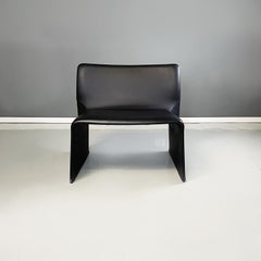 Italian Post-Modern Leather Armchair Glove by Urquiola for Molteni&C., 2000s