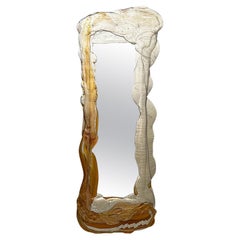 Italian post-modern resin wall mirror by Gaetano Pesce for Fish Design, 2005
